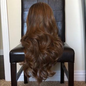 Discontinued BelleTress long wavy lace front wig